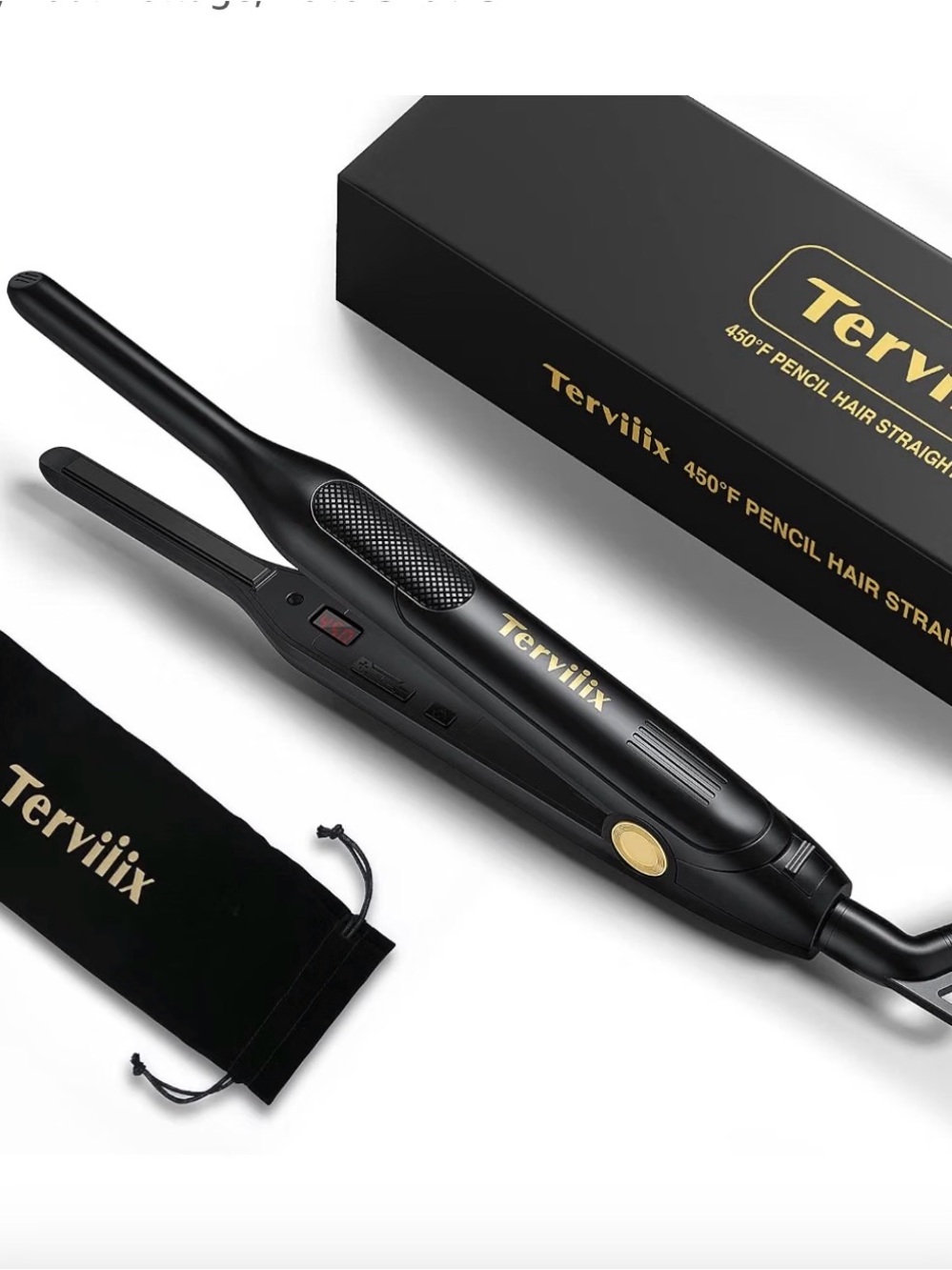 Hair Pencil flat iron Straightener